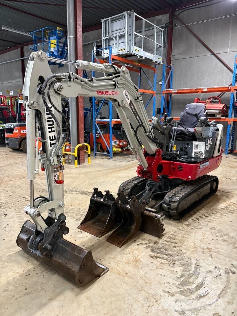 Takeuchi TB 225 Mini ekskavatörler, 7 tona dek