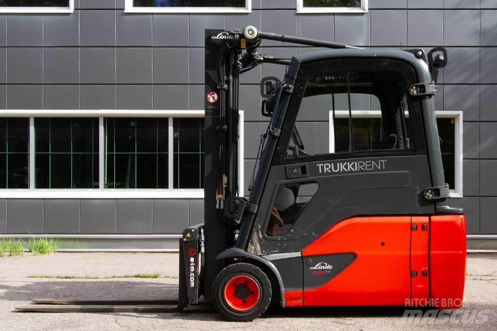 Linde E20L-02 Elektrikli forkliftler