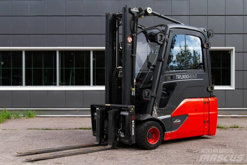 Linde E20L-02 Elektrikli forkliftler