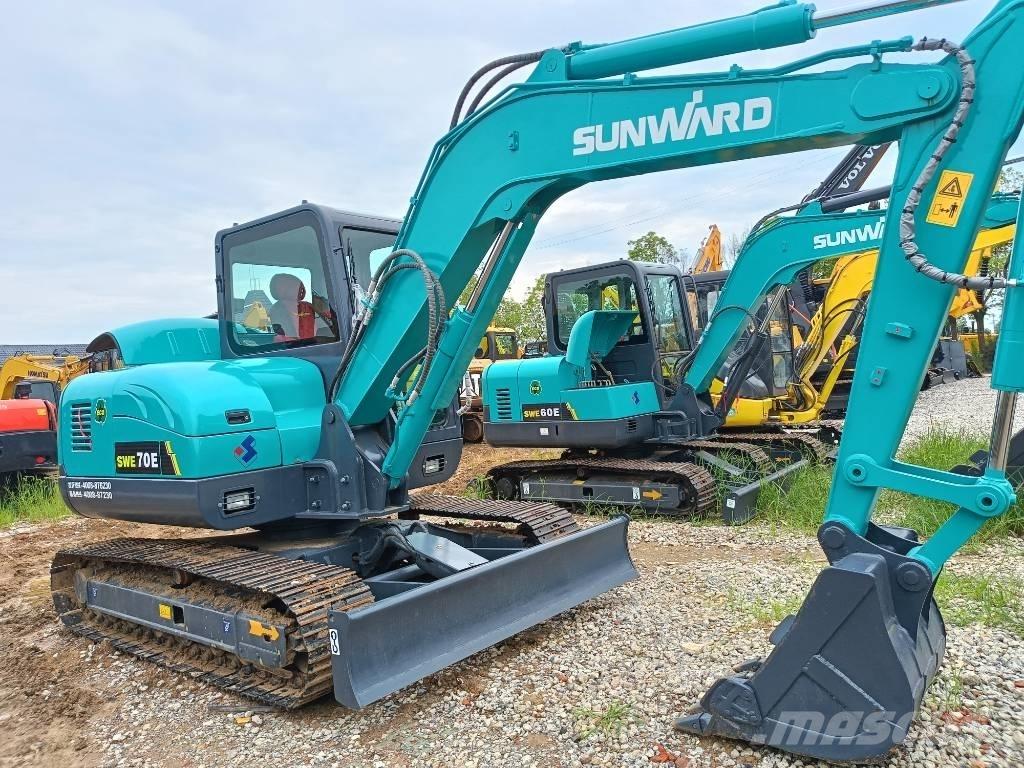 Sunward SWE 70 Paletli ekskavatörler