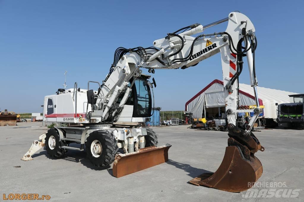 Liebherr A 914 Lastik tekerli ekskavatörler