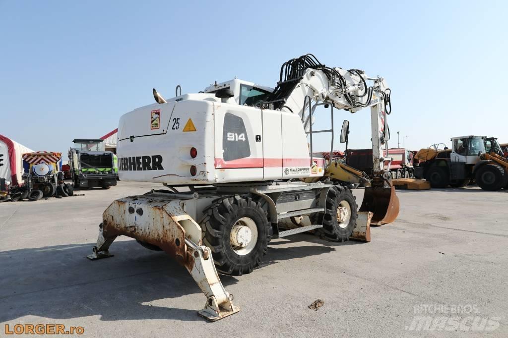 Liebherr A 914 Lastik tekerli ekskavatörler