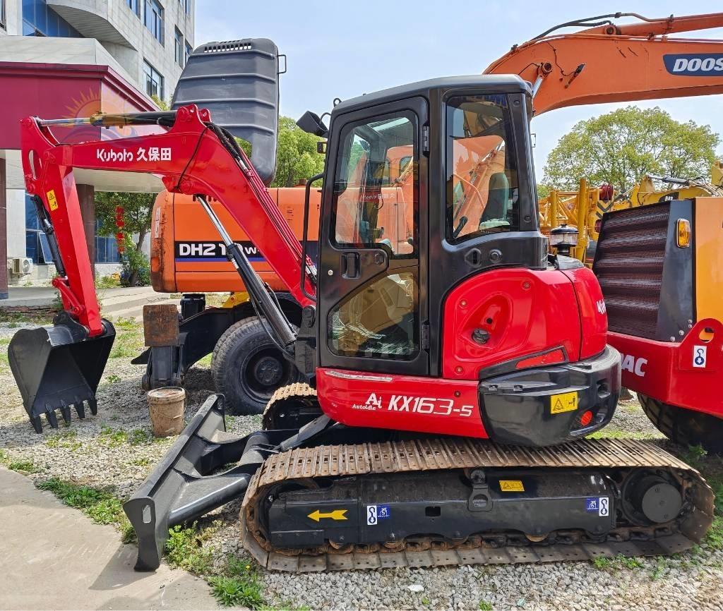 Kubota KX 163-5 Mini ekskavatörler, 7 tona dek