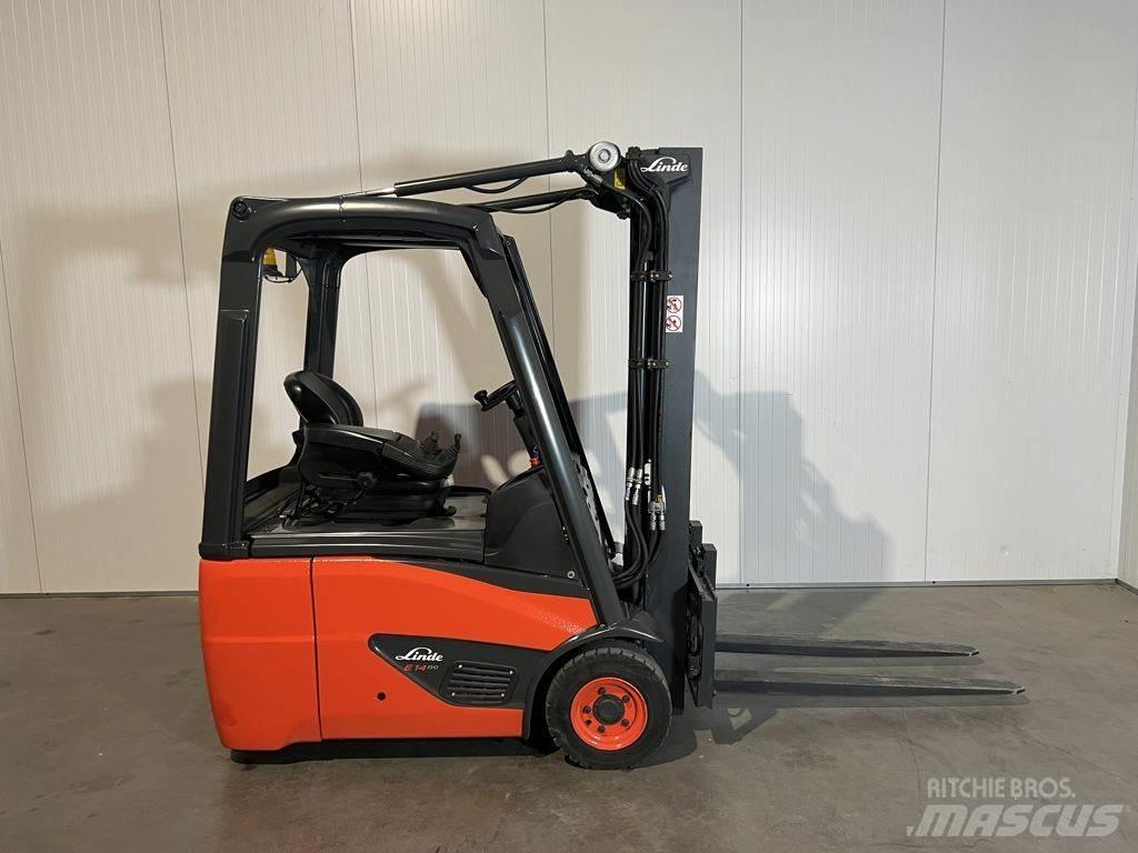 Linde E14-02 Elektrikli forkliftler