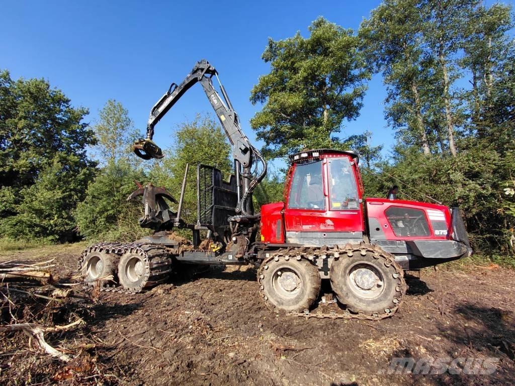 Komatsu 875 Tomruk yükleyici traktörler