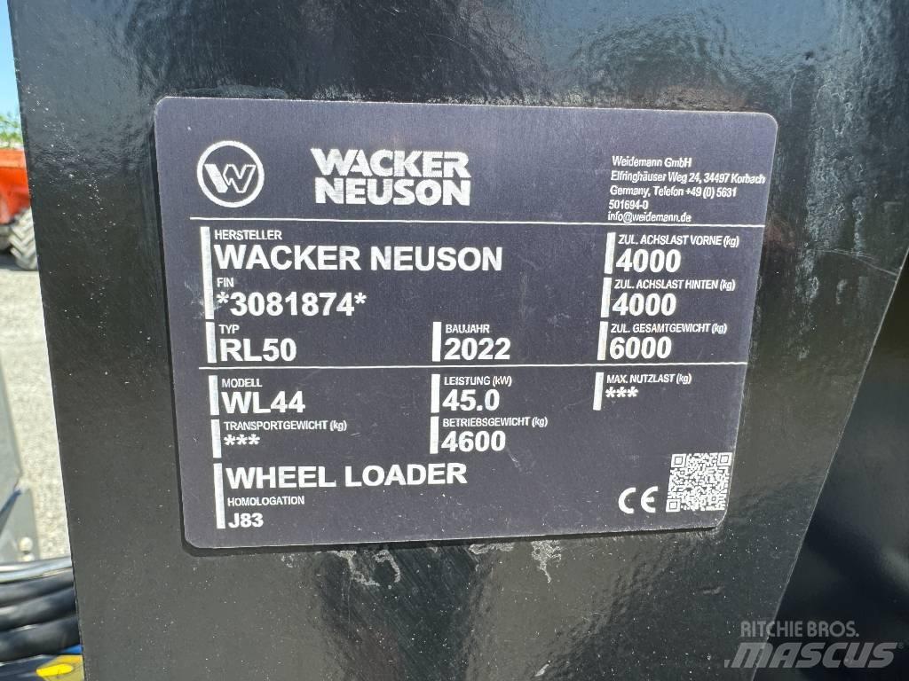 Wacker Neuson WL44 Tekerlekli yükleyiciler