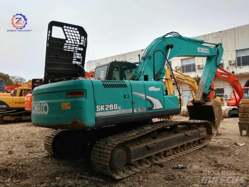 Kobelco SK 260 LC Paletli ekskavatörler