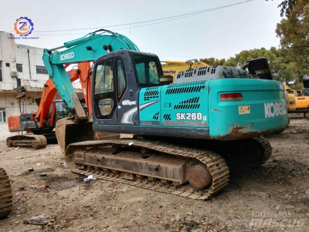 Kobelco SK 260 LC Paletli ekskavatörler