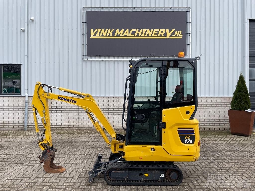 Komatsu PC 17 R-5 Mini ekskavatörler, 7 tona dek