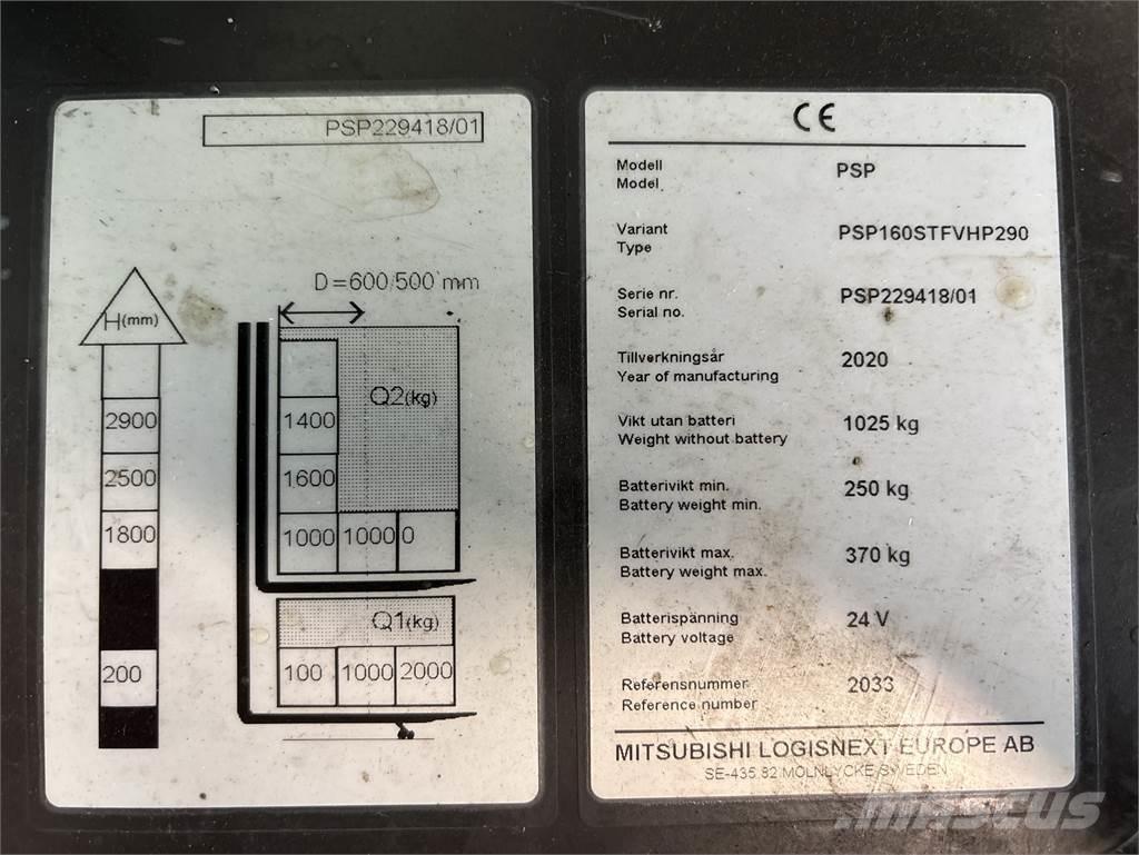 Atlet PSP160 Akülü depo ekipmanları