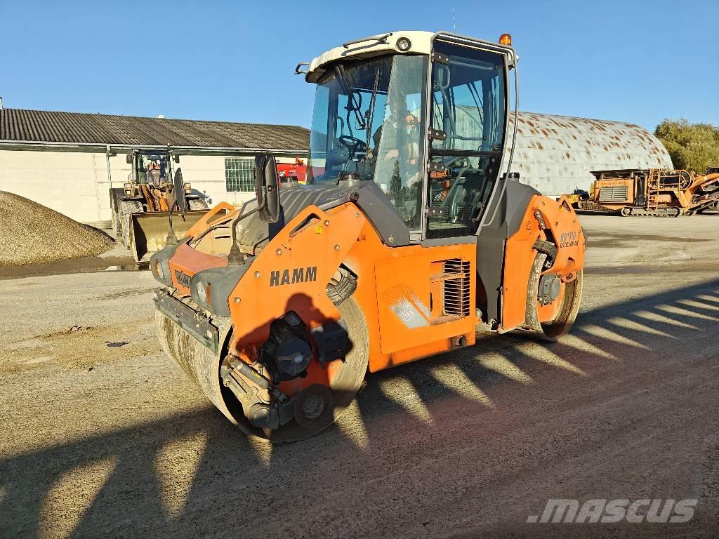 Hamm HD 110 VO Çift tamburlu silindirler