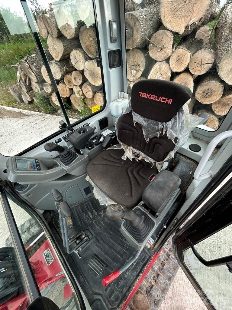 Takeuchi TB 225 Mini ekskavatörler, 7 tona dek