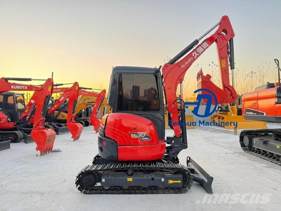 Kubota U 30 Mini ekskavatörler, 7 tona dek