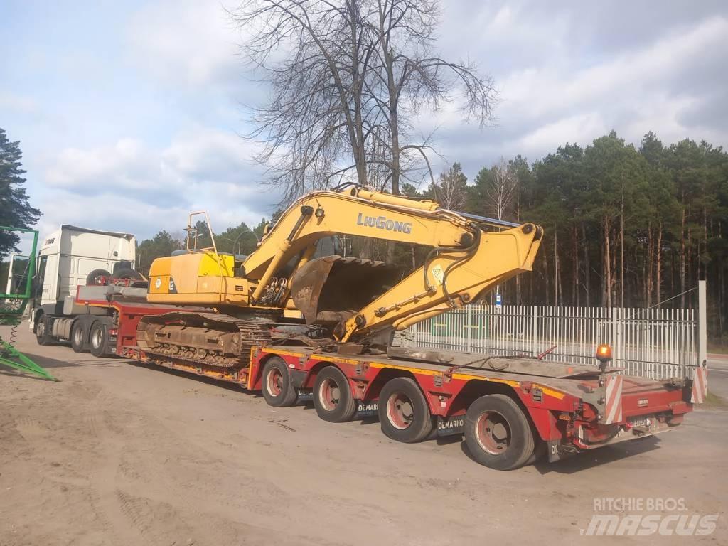 MAX Trailer tiefbett Low loader yari çekiciler