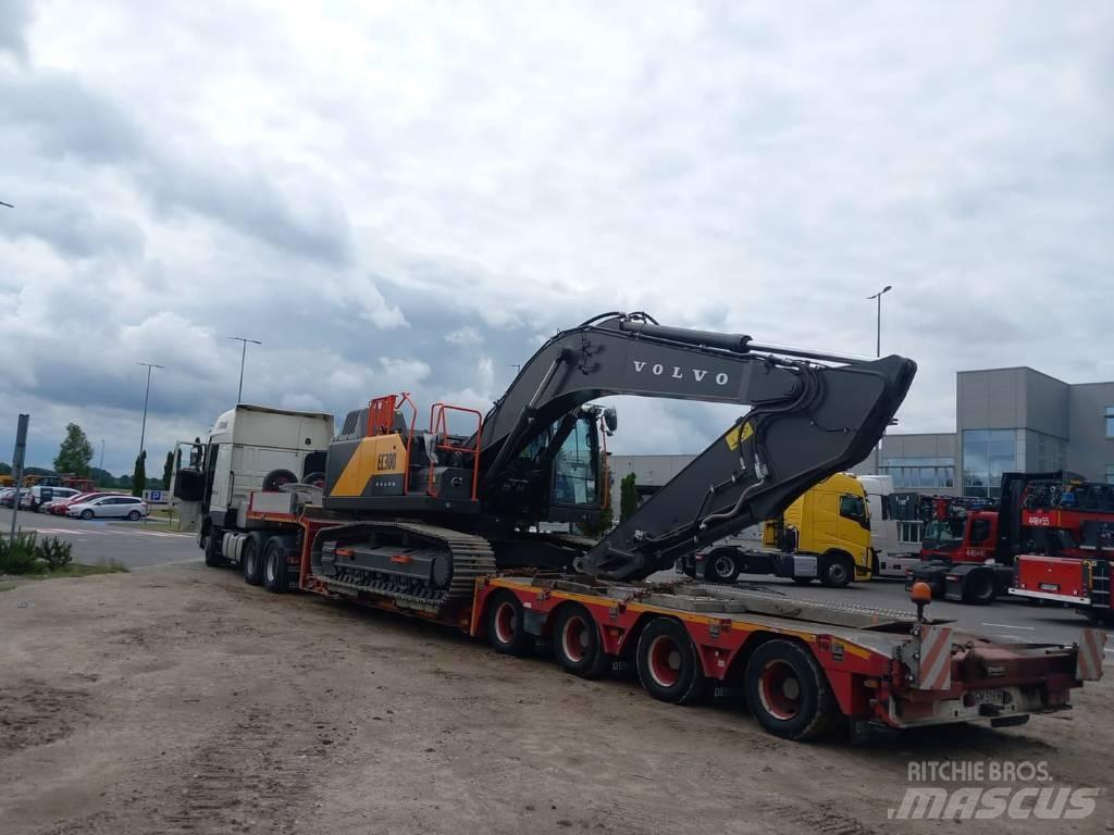 MAX Trailer tiefbett Low loader yari çekiciler