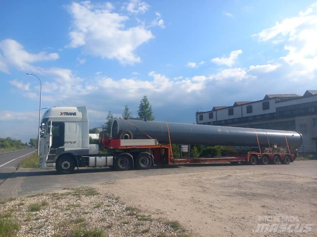 MAX Trailer tiefbett Low loader yari çekiciler
