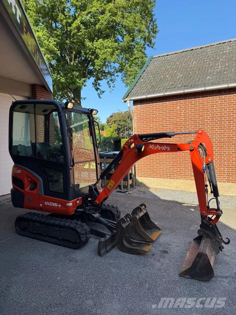 Kubota KX016-4 Mini ekskavatörler, 7 tona dek