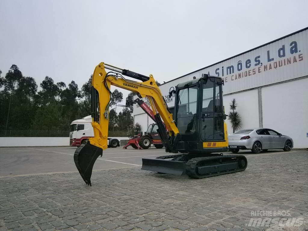 Yanmar Vio 33 U Mini ekskavatörler, 7 tona dek