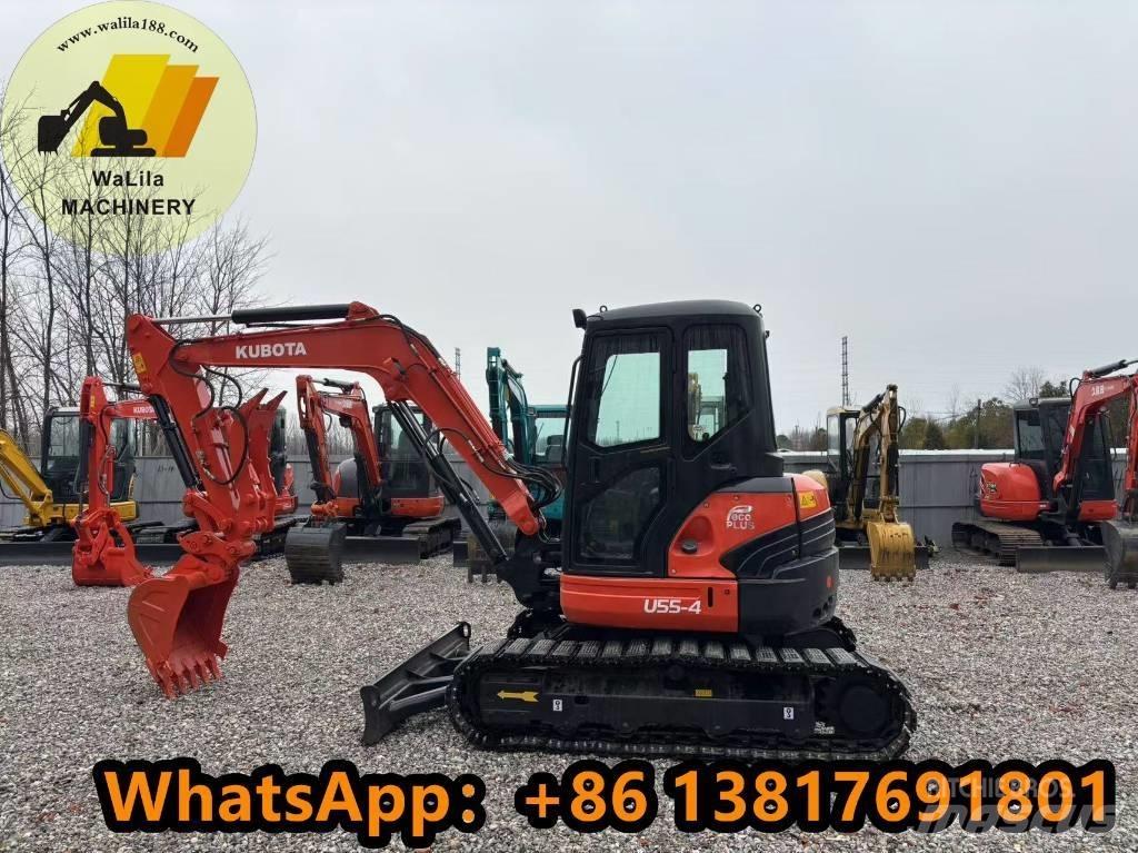 Kubota U 55 Mini ekskavatörler, 7 tona dek