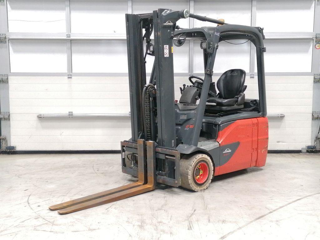 Linde E18-02 Elektrikli forkliftler