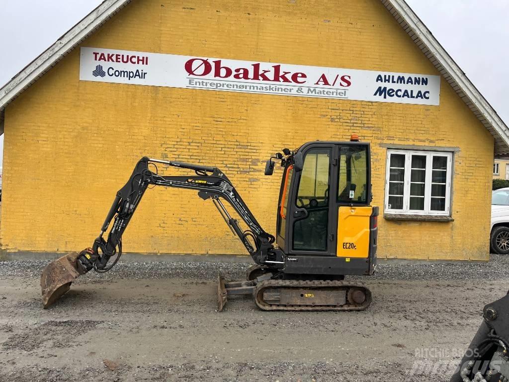 Volvo EC 20 E Mini ekskavatörler, 7 tona dek