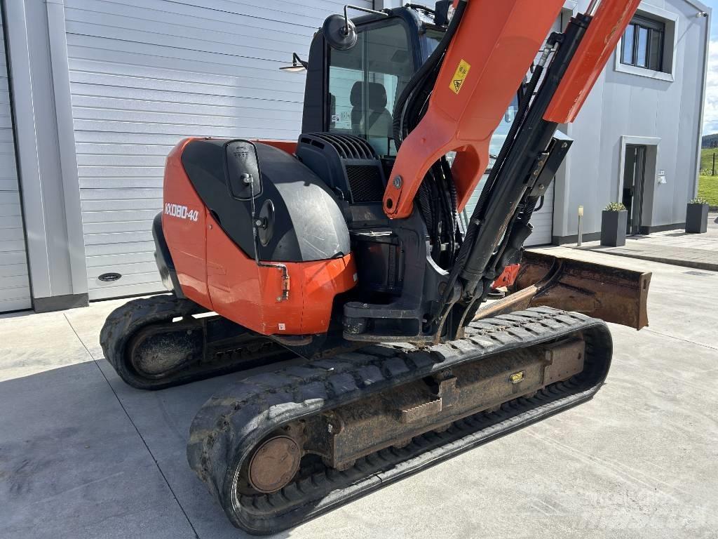 Kubota KX 080-4 Midi ekskavatörler 7 - 12 t