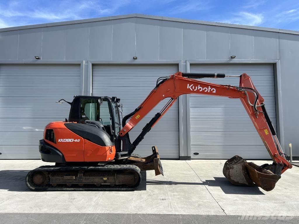 Kubota KX 080-4 Midi ekskavatörler 7 - 12 t