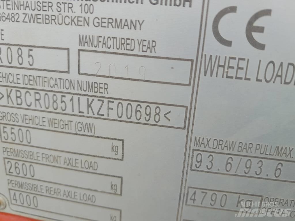 Kubota R 085 Tekerlekli yükleyiciler