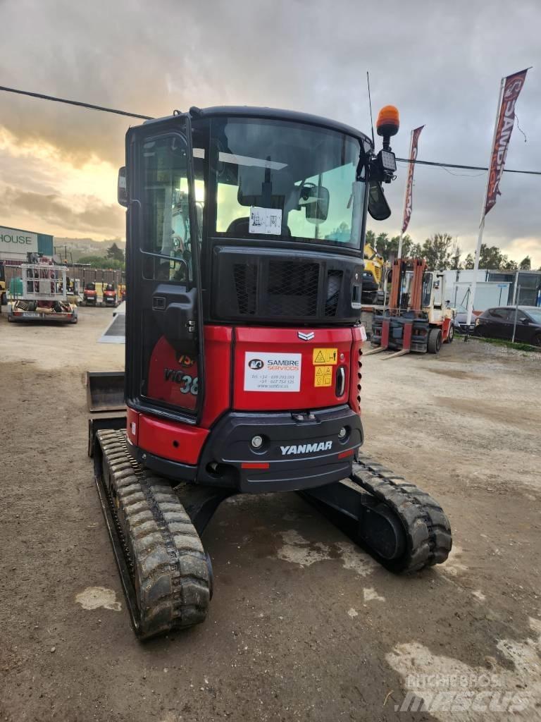 Yanmar vio38-6 Mini ekskavatörler, 7 tona dek