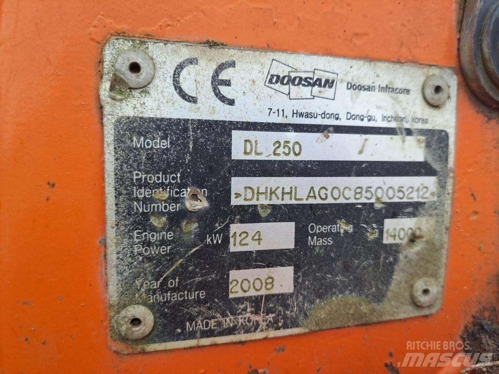 Doosan DL 250 Tekerlekli yükleyiciler