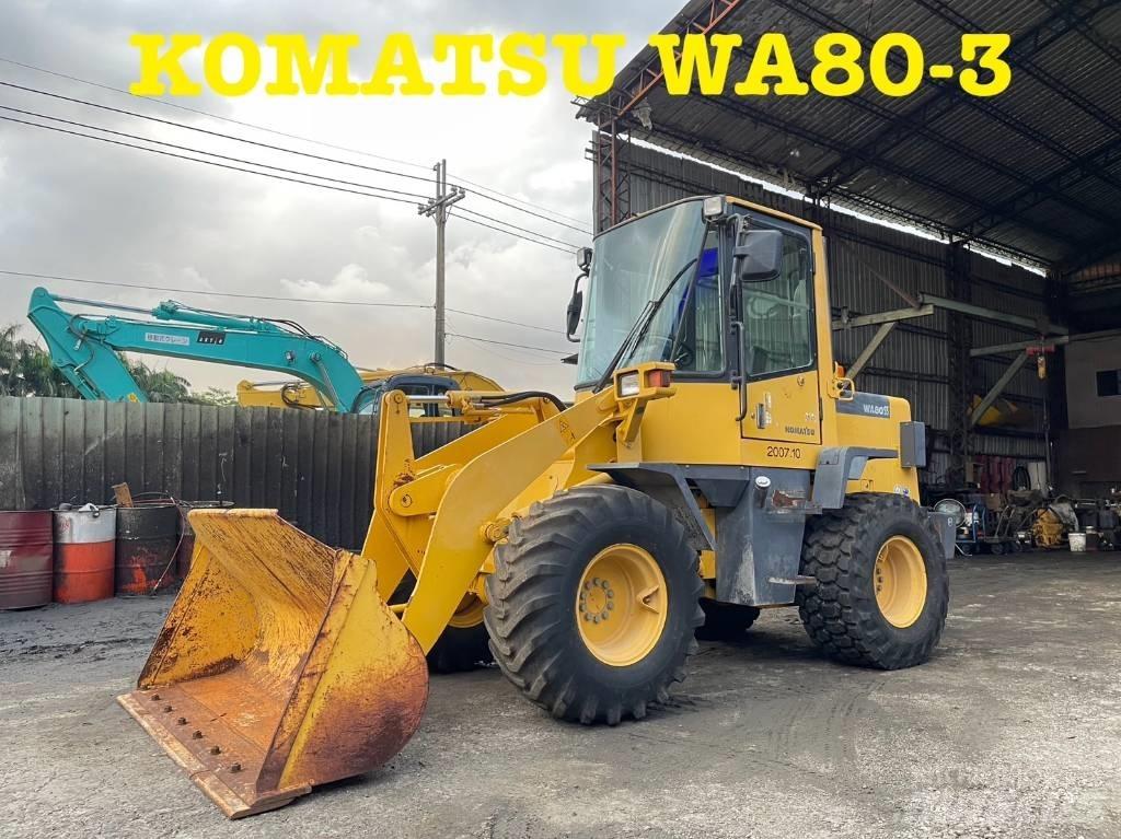 Komatsu WA80-3 Tekerlekli yükleyiciler