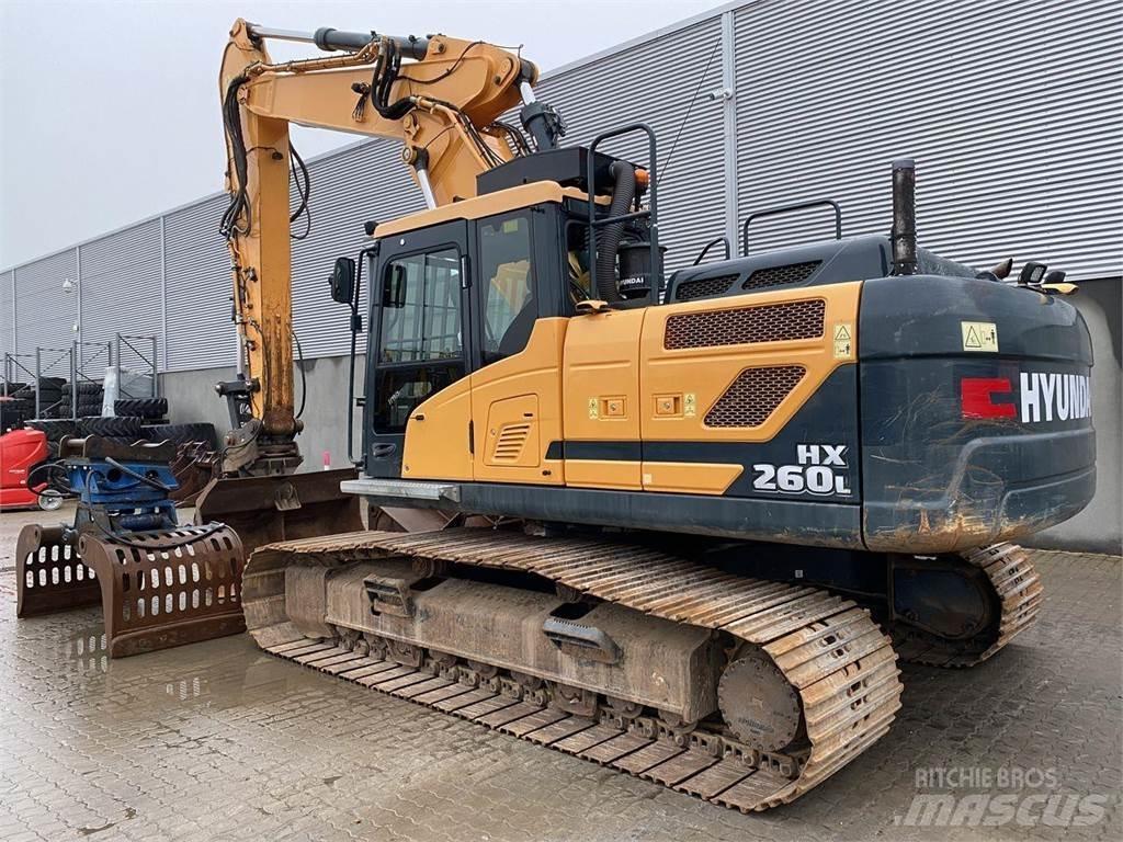Hyundai HX260 Paletli ekskavatörler