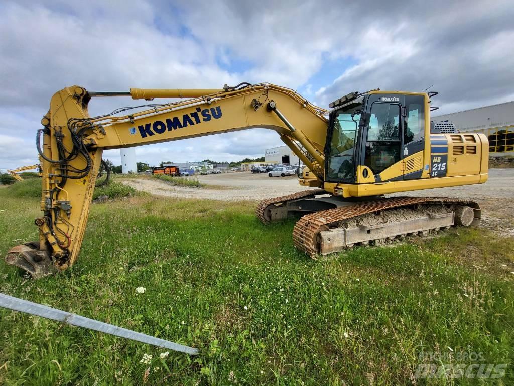 Komatsu HB215LC-2 Paletli ekskavatörler