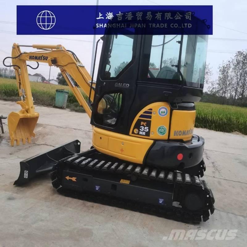 Komatsu PC 35 Mini ekskavatörler, 7 tona dek