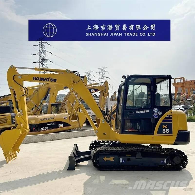 Komatsu PC 56 Mini ekskavatörler, 7 tona dek