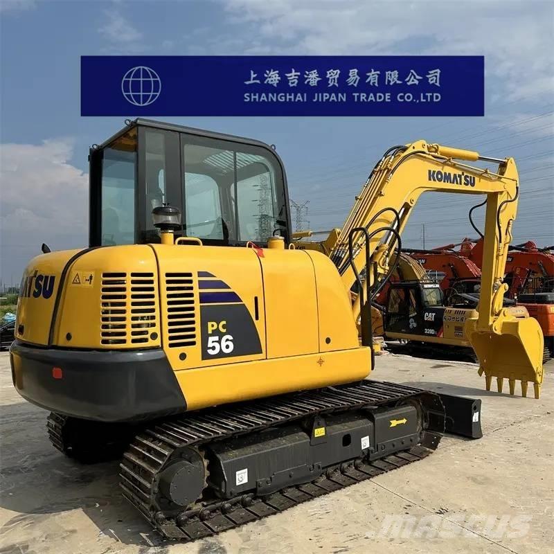Komatsu PC 56 Mini ekskavatörler, 7 tona dek