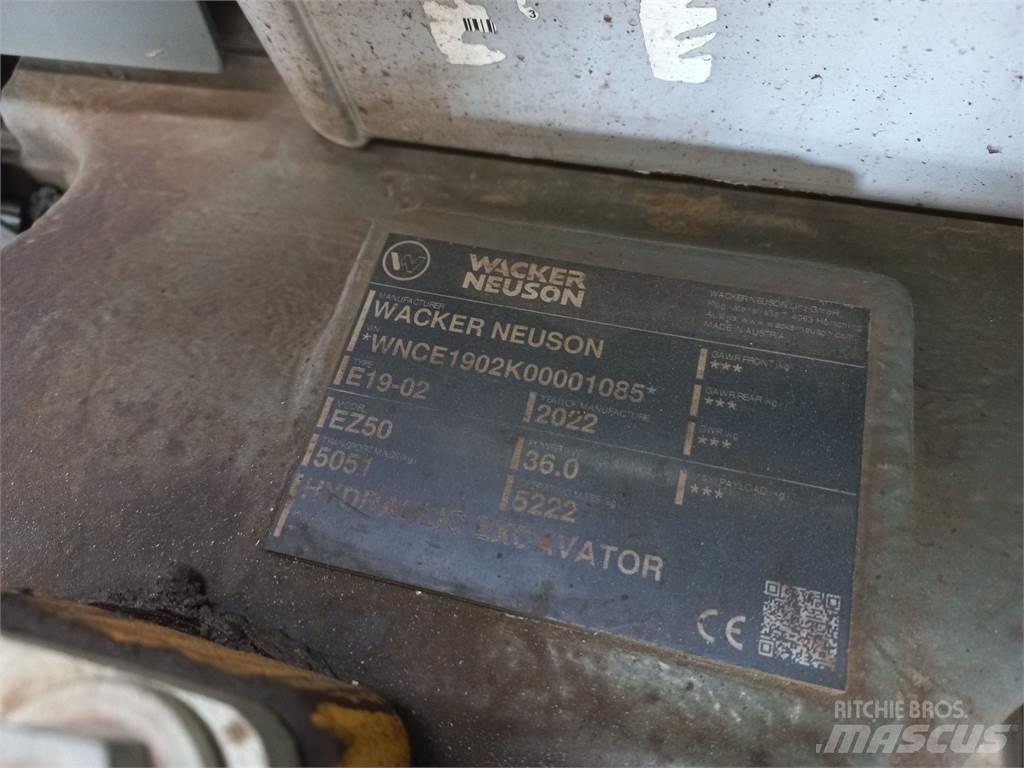 Wacker Neuson EZ50 Paletli ekskavatörler