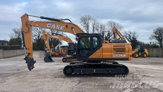 CASE CX 210E Paletli ekskavatörler