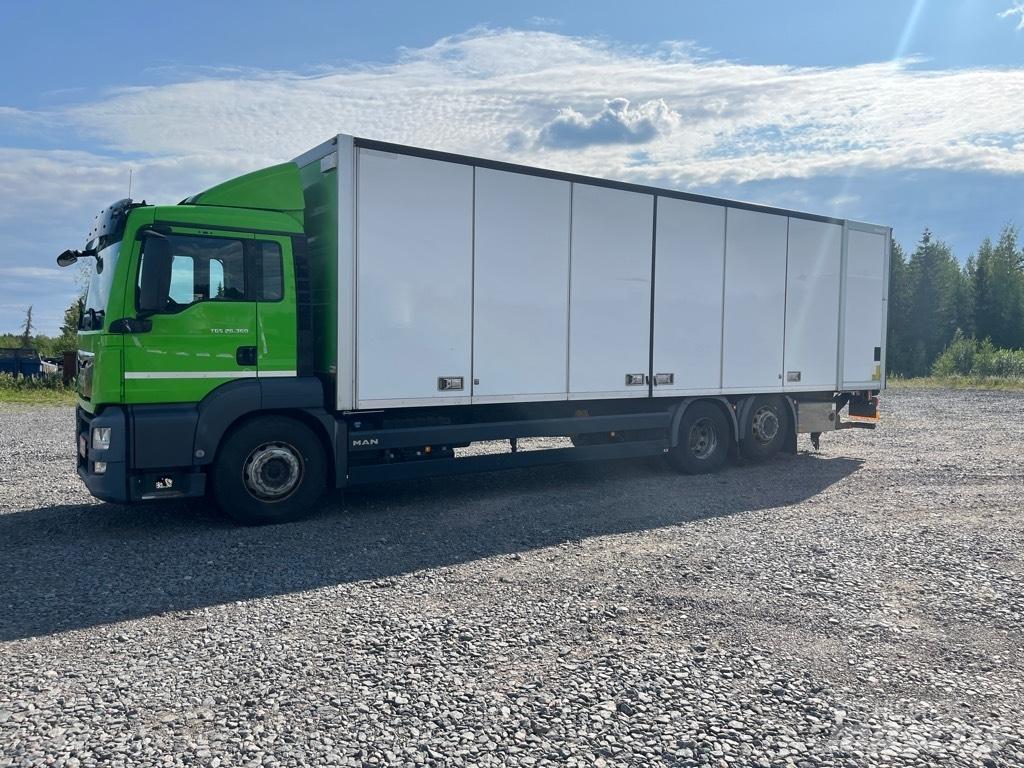 MAN TGS 26.360 Kapali kasa kamyonlar