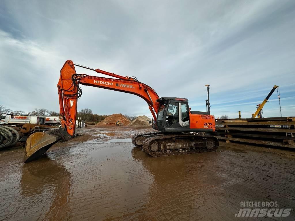 Hitachi ZX 280 LC N Paletli ekskavatörler