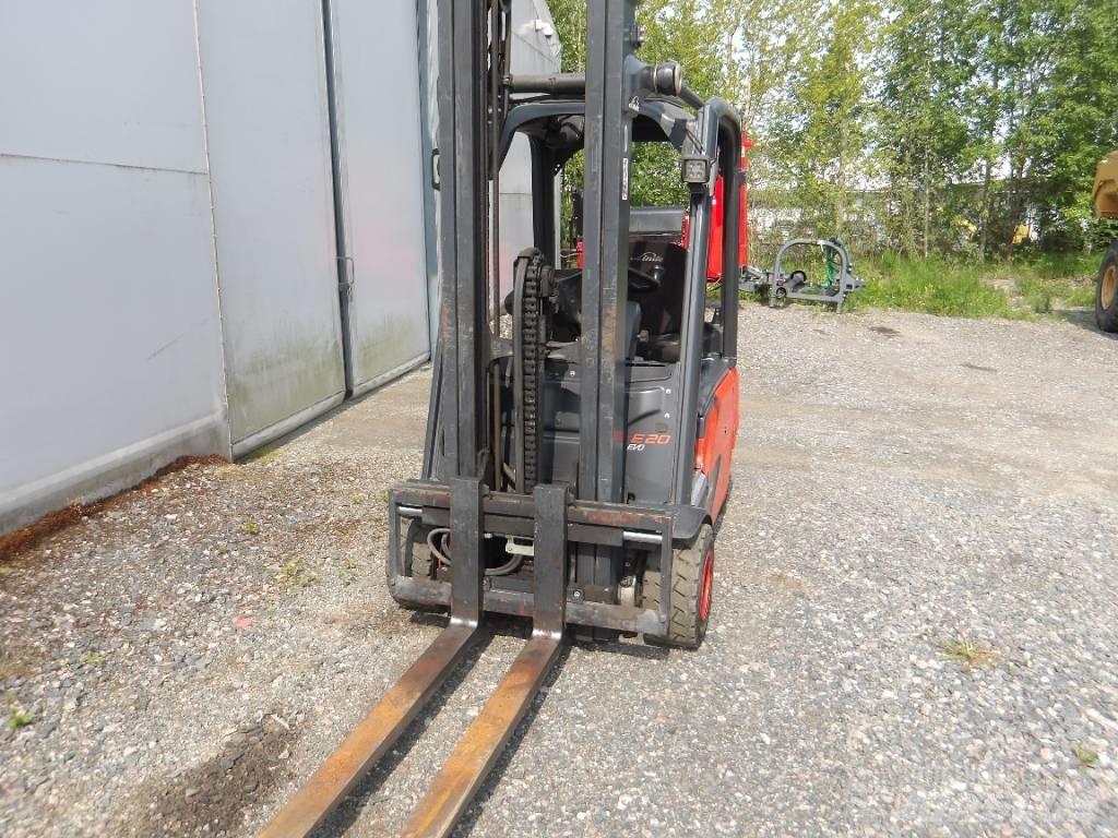 Linde E20 PL EVO Elektrikli forkliftler
