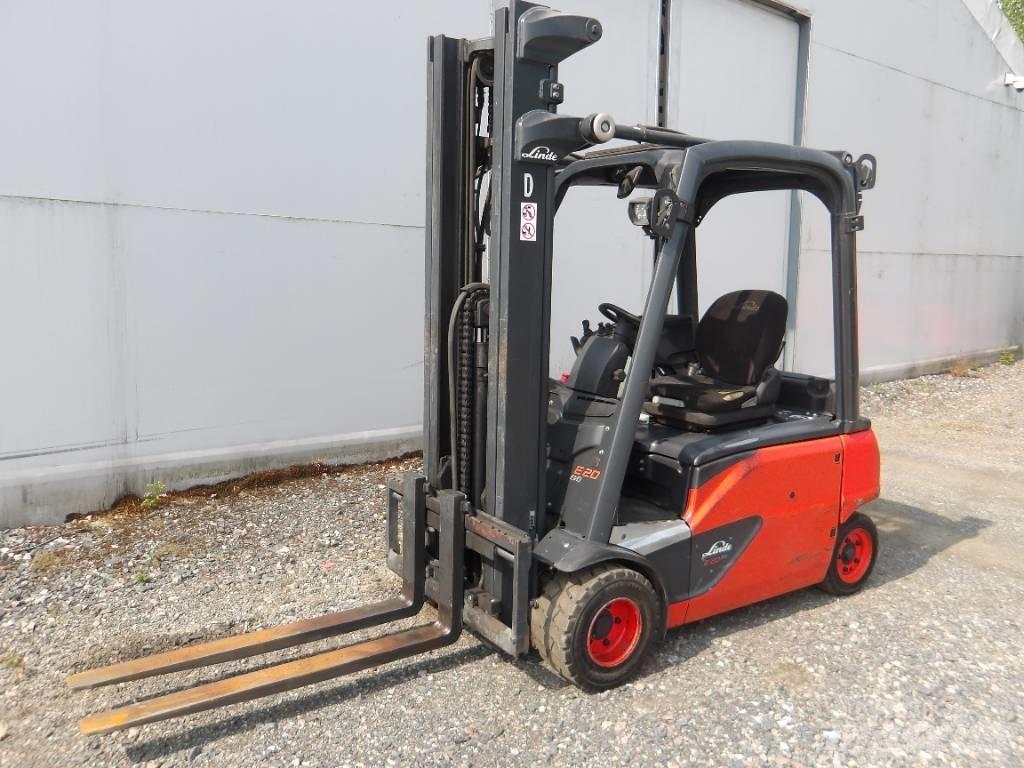 Linde E20 PL EVO Elektrikli forkliftler