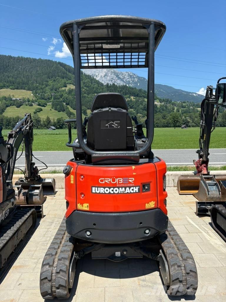 Eurocomach ES 18 ZT Mini ekskavatörler, 7 tona dek