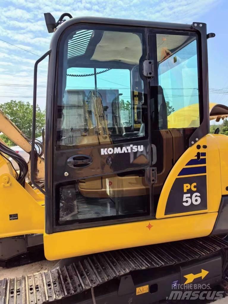 Komatsu PC56 Mini ekskavatörler, 7 tona dek