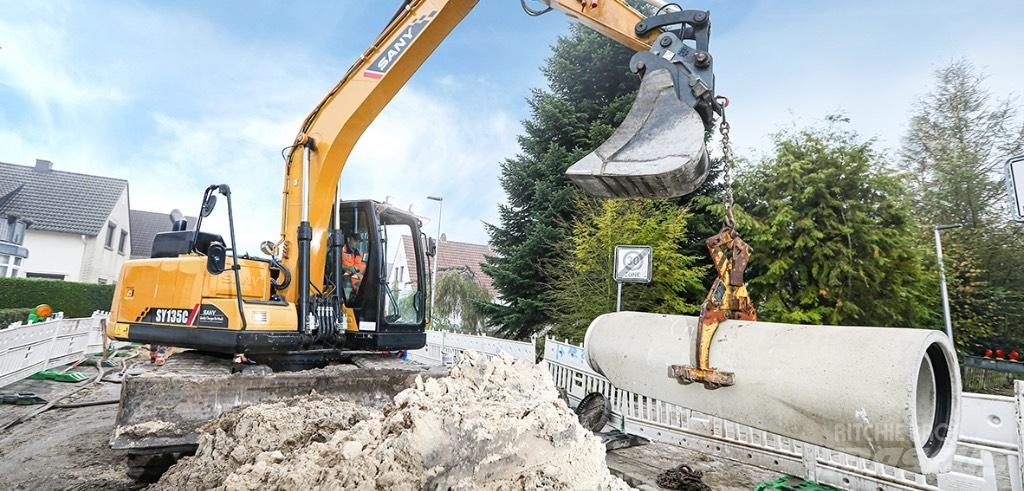 Sany SY135C Paletli ekskavatörler