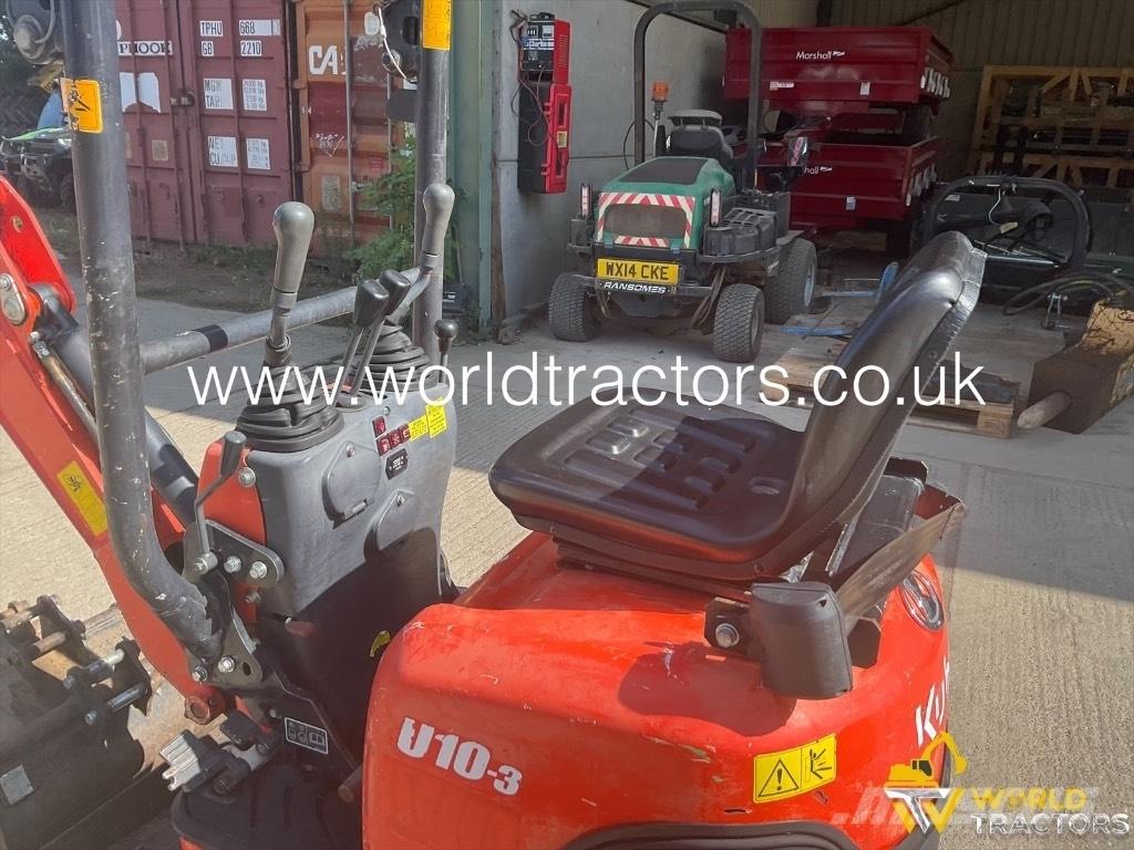 Kubota U 10-3 Mini ekskavatörler, 7 tona dek