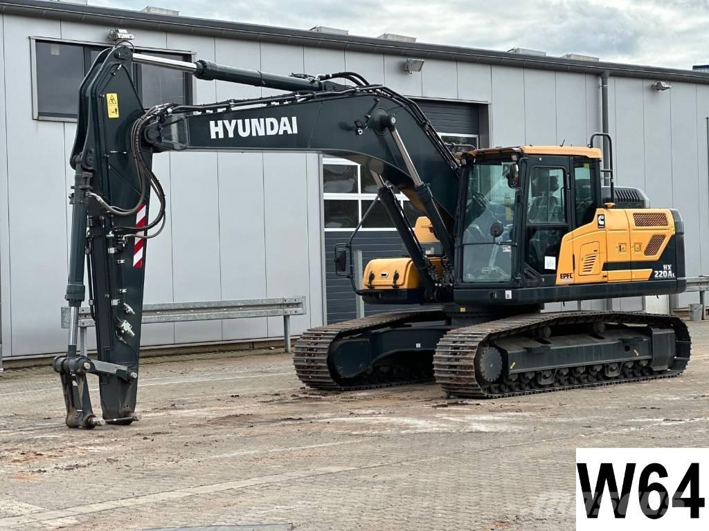 Hyundai HX 220 AL Paletli ekskavatörler