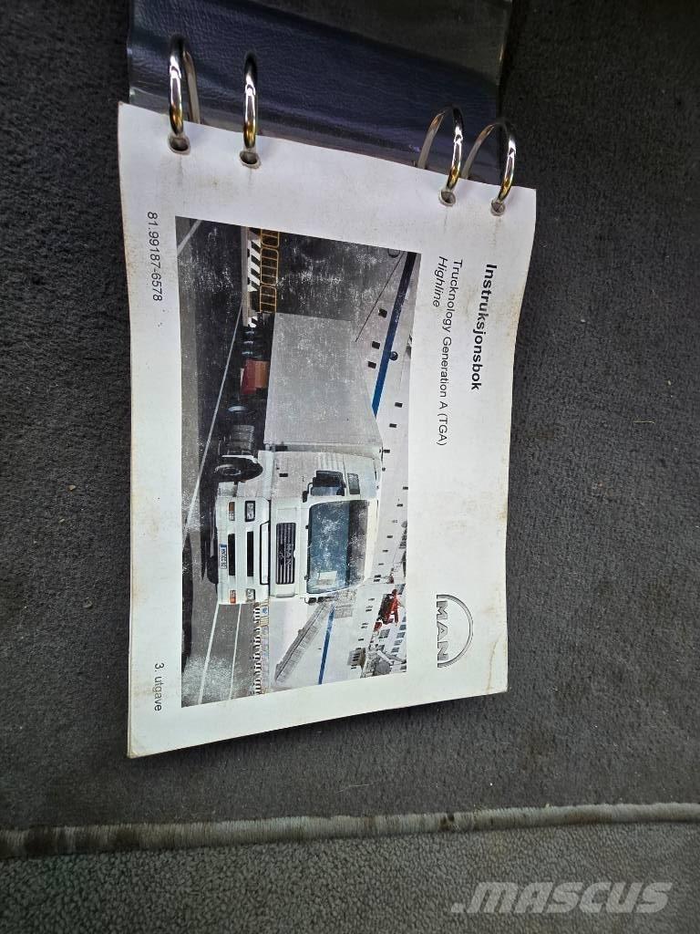 MAN TGA 26.413 Damperli kamyonlar