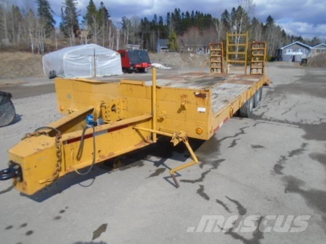  ARTISANAL 19FT Flatbed römorklar