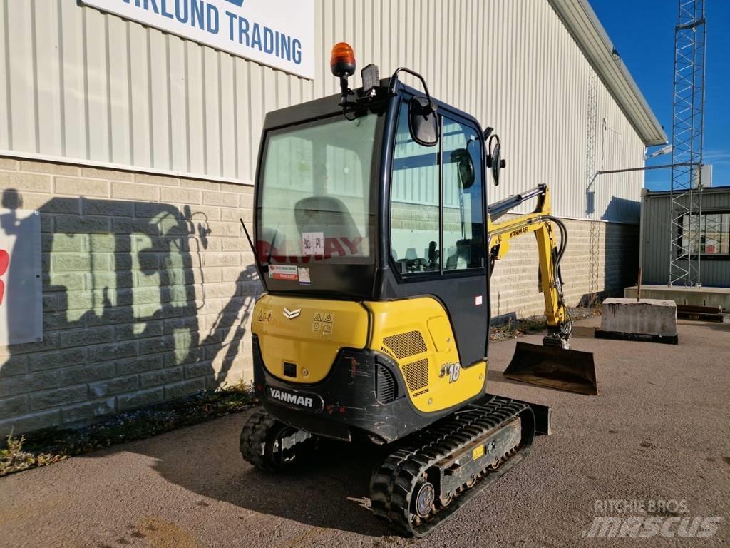 Yanmar SV 18 Mini ekskavatörler, 7 tona dek